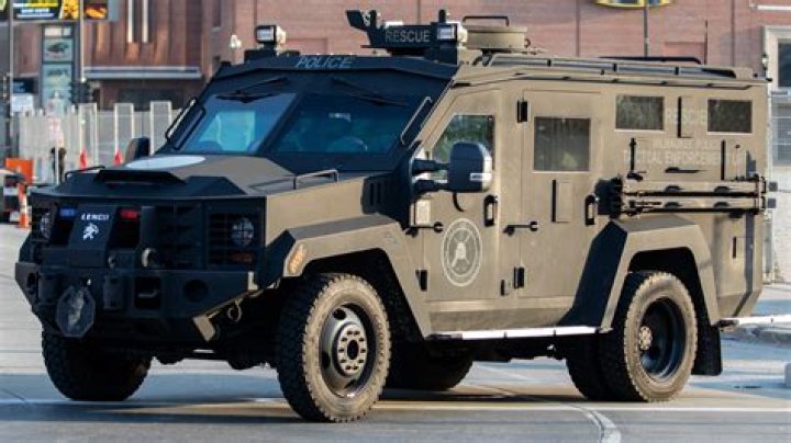 What military vehicles do police use?
