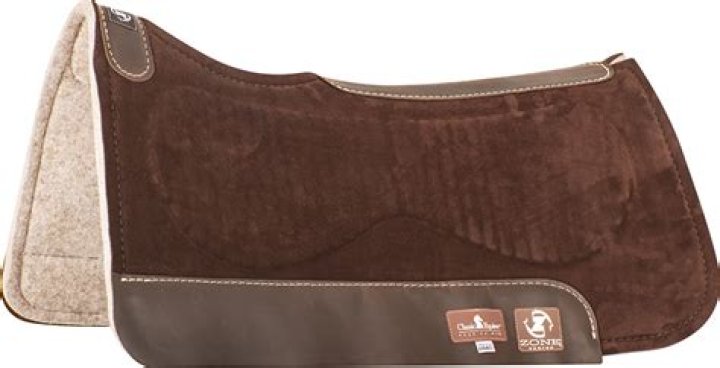 What saddle pad does Charlotte use?