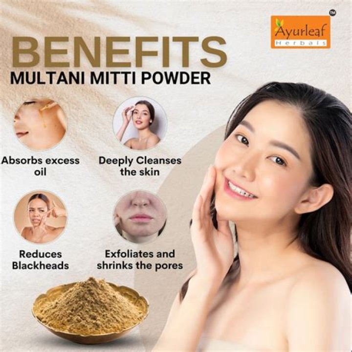 What should be added in multani mitti for glowing skin?