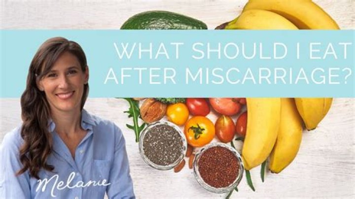 What should I watch after miscarriage?