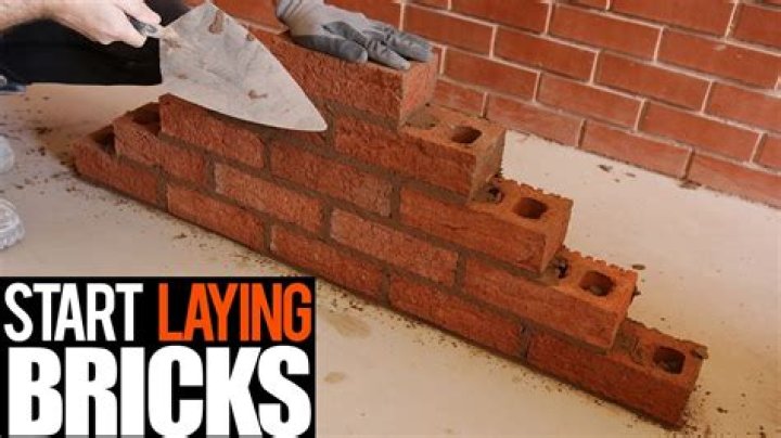 What skills does a brick layer need?