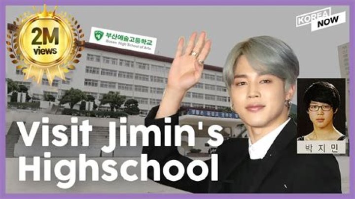 What was Jimin like in school?