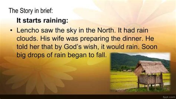 What was Lencho wife preparing?