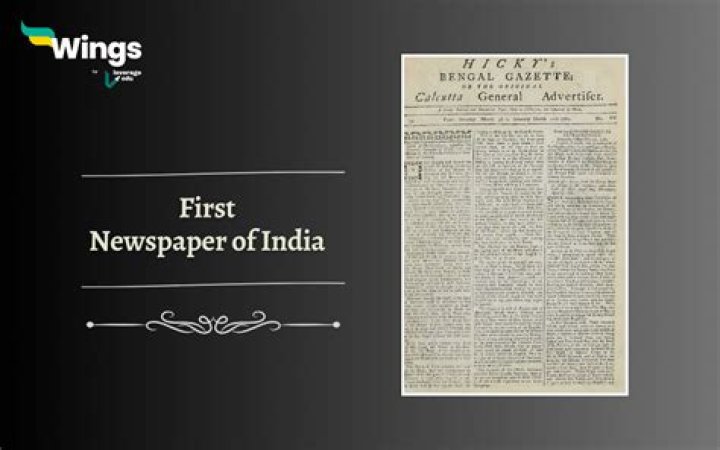 What was the first newspaper in English?