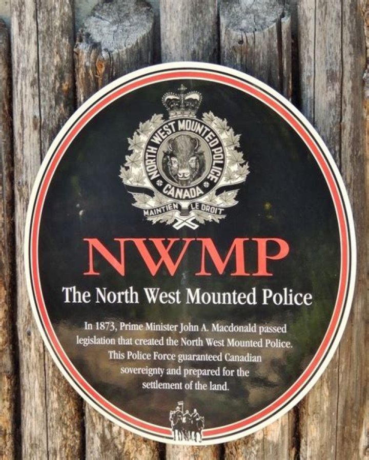 What was the main role of the North West Mounted Police?
