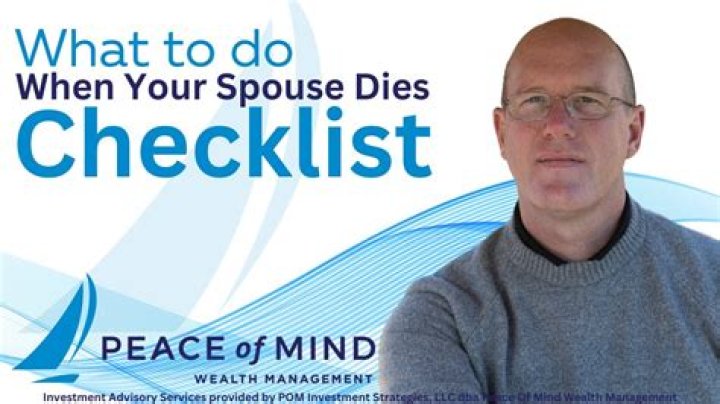 When a spouse dies who is responsible for their debt?