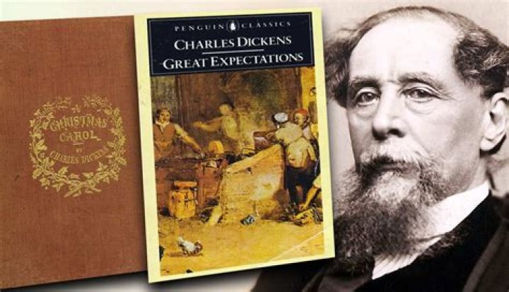 When did Charles Dickens first work appear in newspapers?