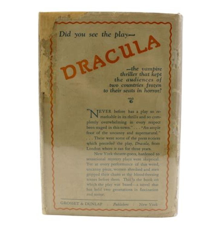 When did Grosset and Dunlap publish Dracula?