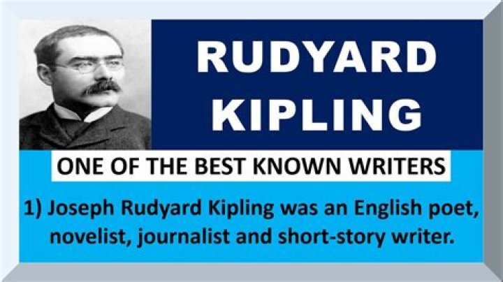 When was Rudyard Kipling considered a success as a writer?
