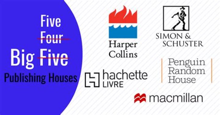 Where are the big 5 publishers located?