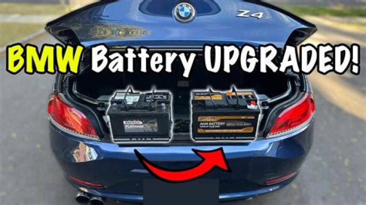 Where is the battery on a 2020 BMW 330i?