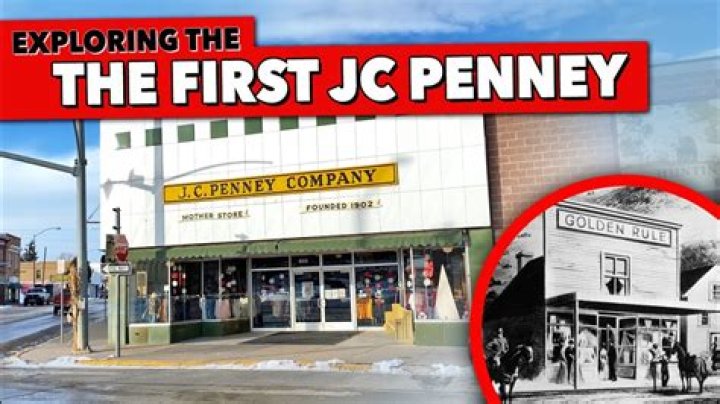 Where was the first JCPenney store?