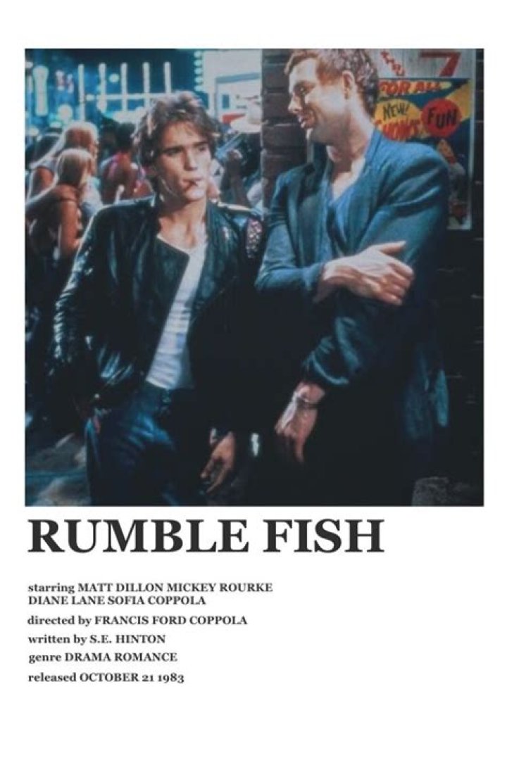 Where was the movie Rumble Fish filmed?
