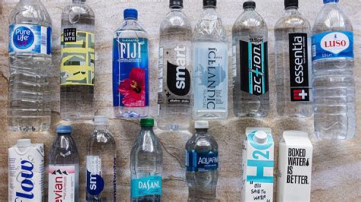 Which bottled water has high levels of arsenic?