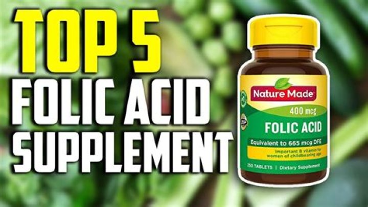 Which folic acid is best for conceiving?