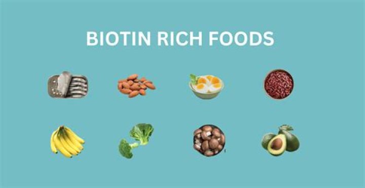 Which food contain more biotin?