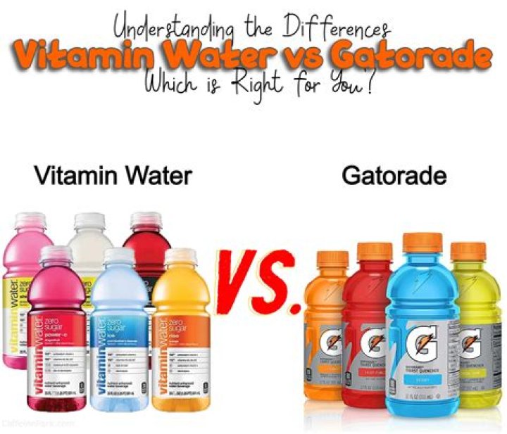 Which is better Gatorade or Vitamin Water?