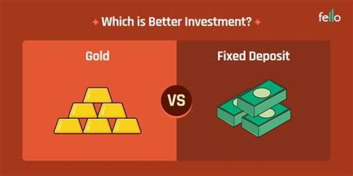 Which is better investment gold or fixed deposit?