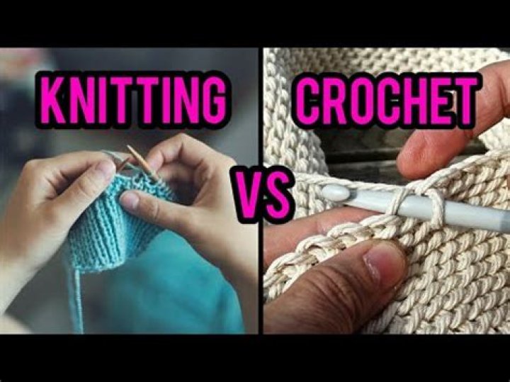 Which is faster knitting or crochet?