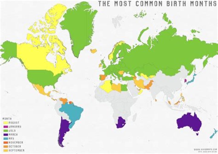 Which month has the most birthdays?