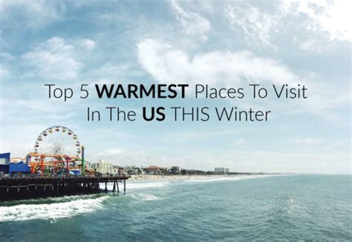 Which state has the warmest winters?