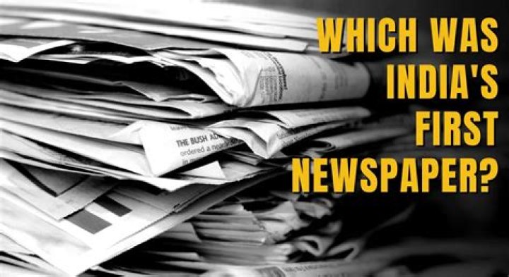 Which was first newspaper of world?