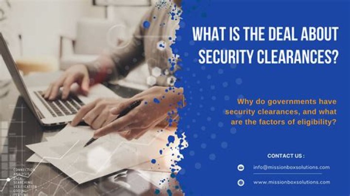 Who adjudicates security clearances?