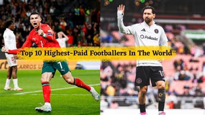 Who are the top 5 highest paid footballers?