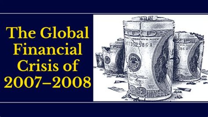 Who caused financial crisis of 2008?