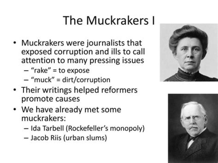 Who first applied muckraker to journalism?