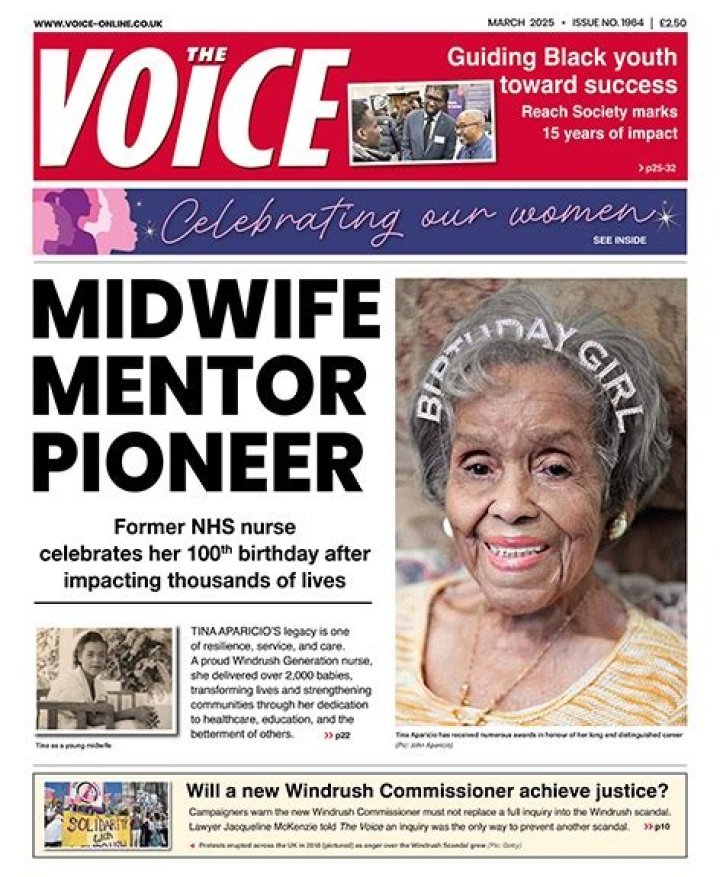 Who founded the Voice newspaper?