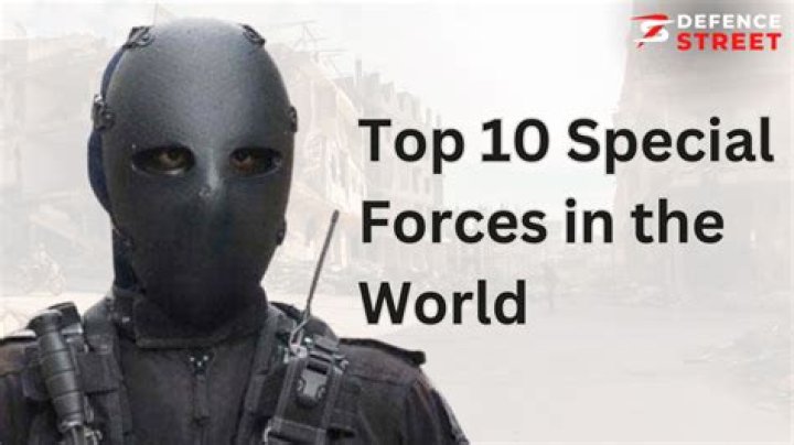 Who has the best special forces?