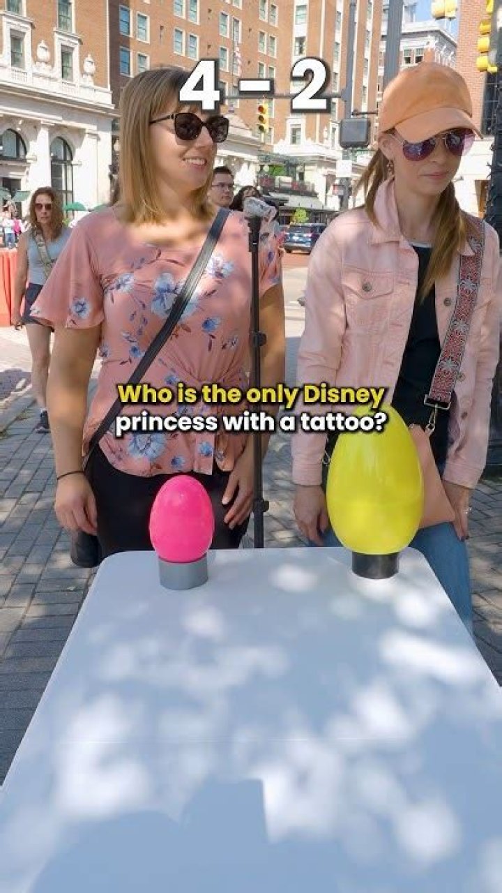 Who is the only Disney Princess with a tattoo?