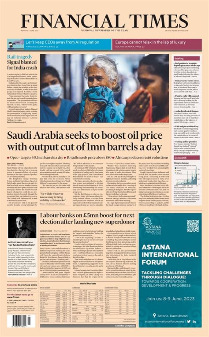 Who is the owner of the Financial Times?