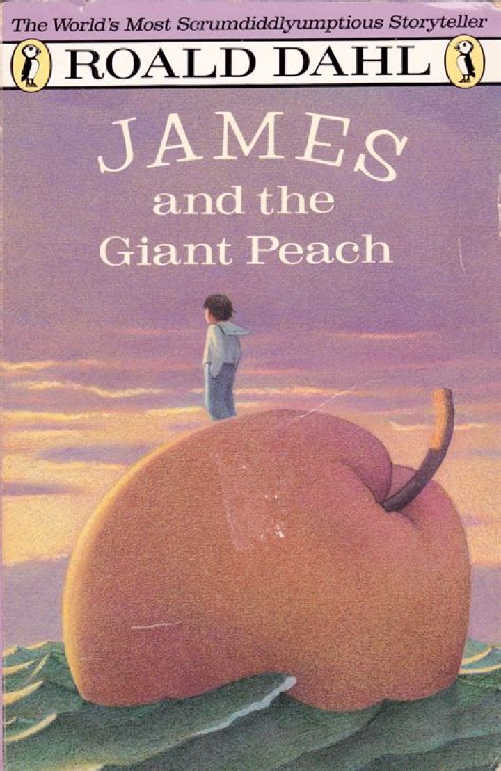 Who is the publisher of James and the Giant Peach?