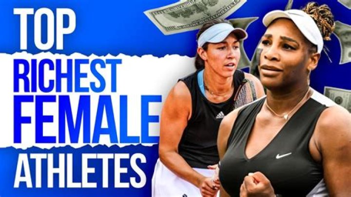Who is the richest female athlete 2020?