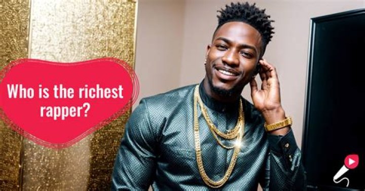 Who is the richest rapper 2020?