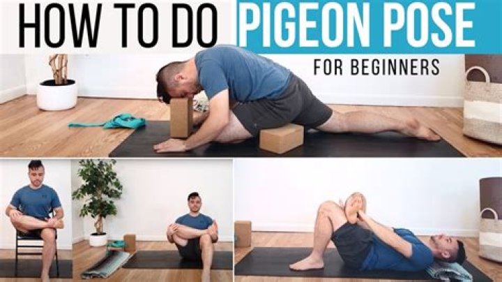 Who should not do pigeon pose?