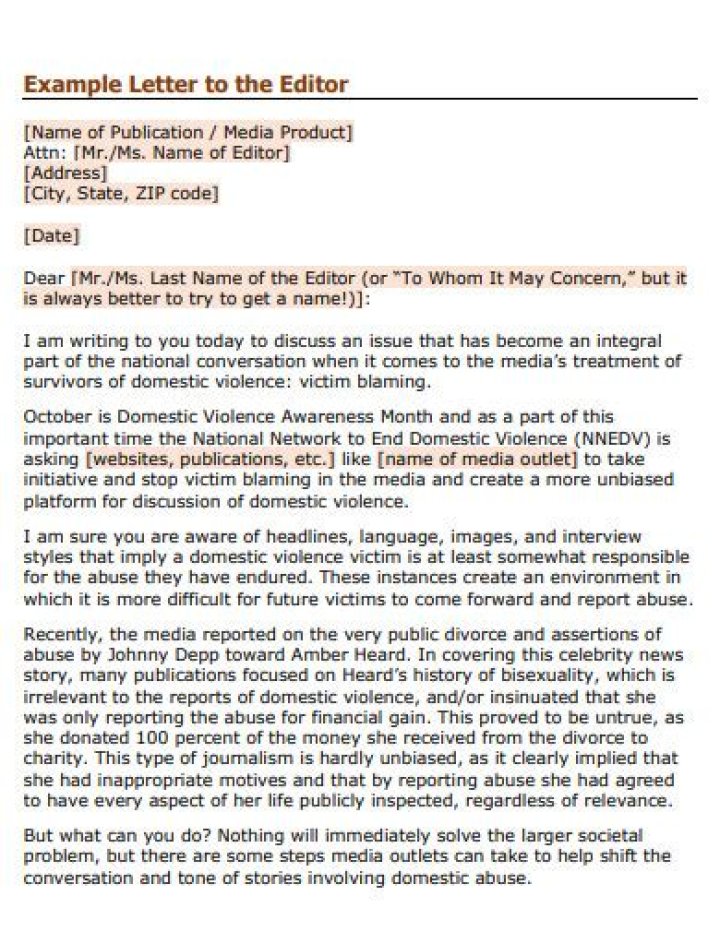 Who Writes letter to the editor?