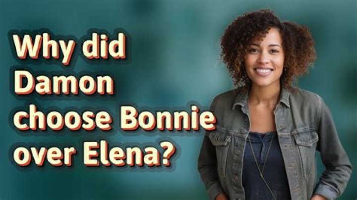 Why did Damon choose Bonnie over Elena?