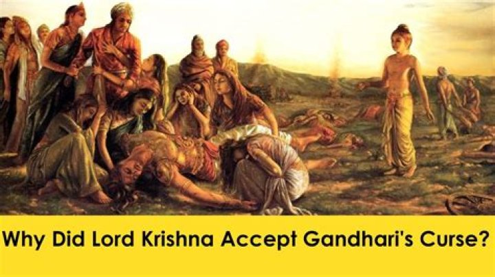 Why did Krishna accept the curse?