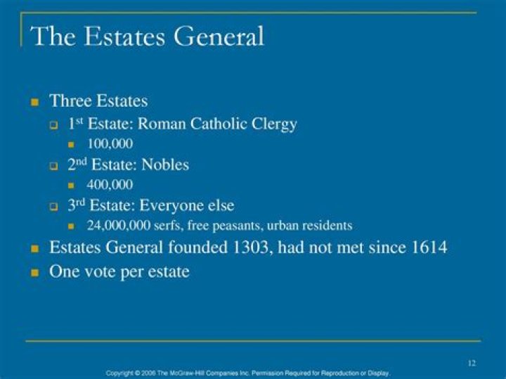 Why did members of the 3rd Estate dislike the Estates General System of voting?