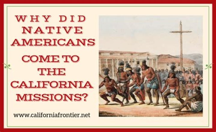 Why did Native Americans come to missions?