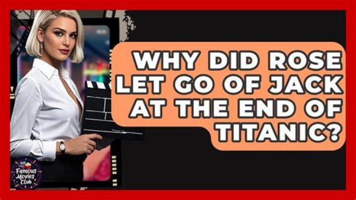 Why did Rose push Jack?