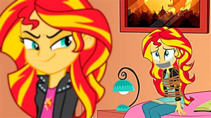 Why did sunset shimmer leave equestria?