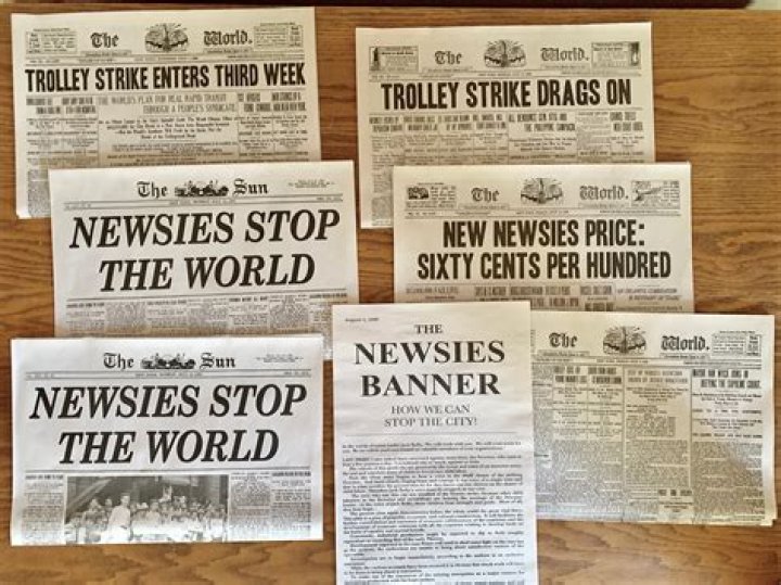 Why did the Newsies sell newspapers?