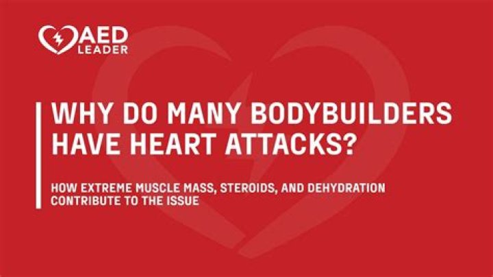 Why do bodybuilders get heart attacks?