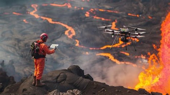 Why do volcanologists collect lava?