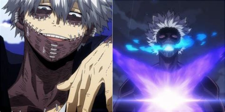 Why is Dabi's hair white?