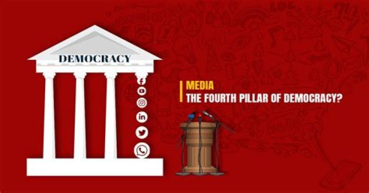 Why is media referred to as the fourth pillar of democracy?